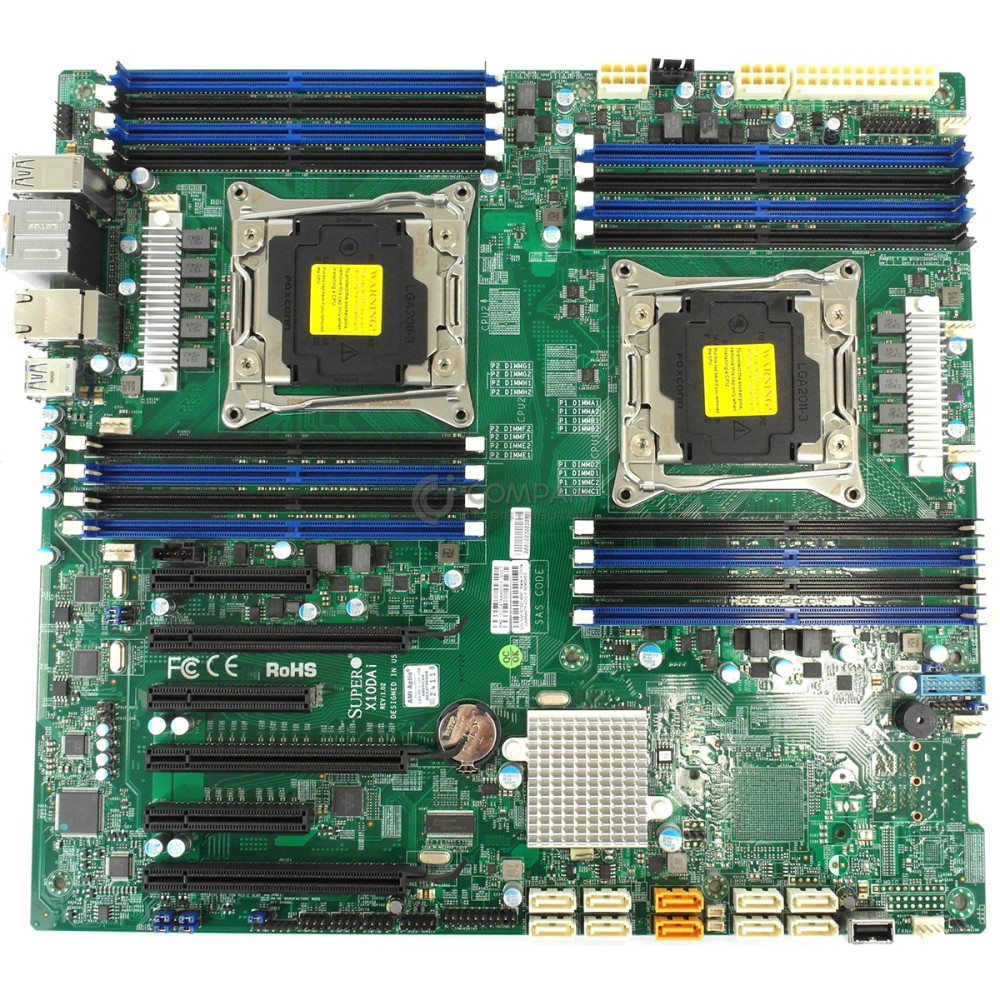 X10DAI SUPERMICRO MBD-X10DAI, DUAL SKT, INTEL C612 CHIPSET, SATA, 2XGBE -